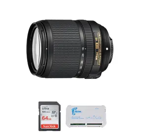 Nikon NIKKOR 18-140mm f/3.5-5.6G DE VR Lens Bundle
