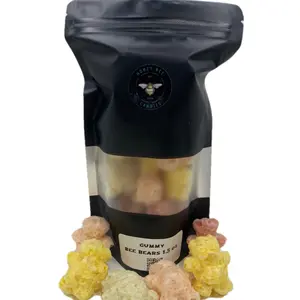 Honey Bee Candies Freeze Dried Gummy Bears Sweet Snack