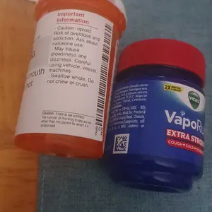 Vicks VapoRub Xtra Strong 1.7oz/50ml – Fast Relief for Cough, Cold & Headache Treatment Healing Therapy Therapeutic Healthcare Topical Ointment