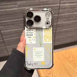 Cross Phone Case TPU for iPhone17AIR 17PRO 16PRO 15PRO MAX  14 PLUS 13PRO 12 11PRO XS MAX X XR Samsung Galaxy S25 Ultra S24 S23 S22 Plus