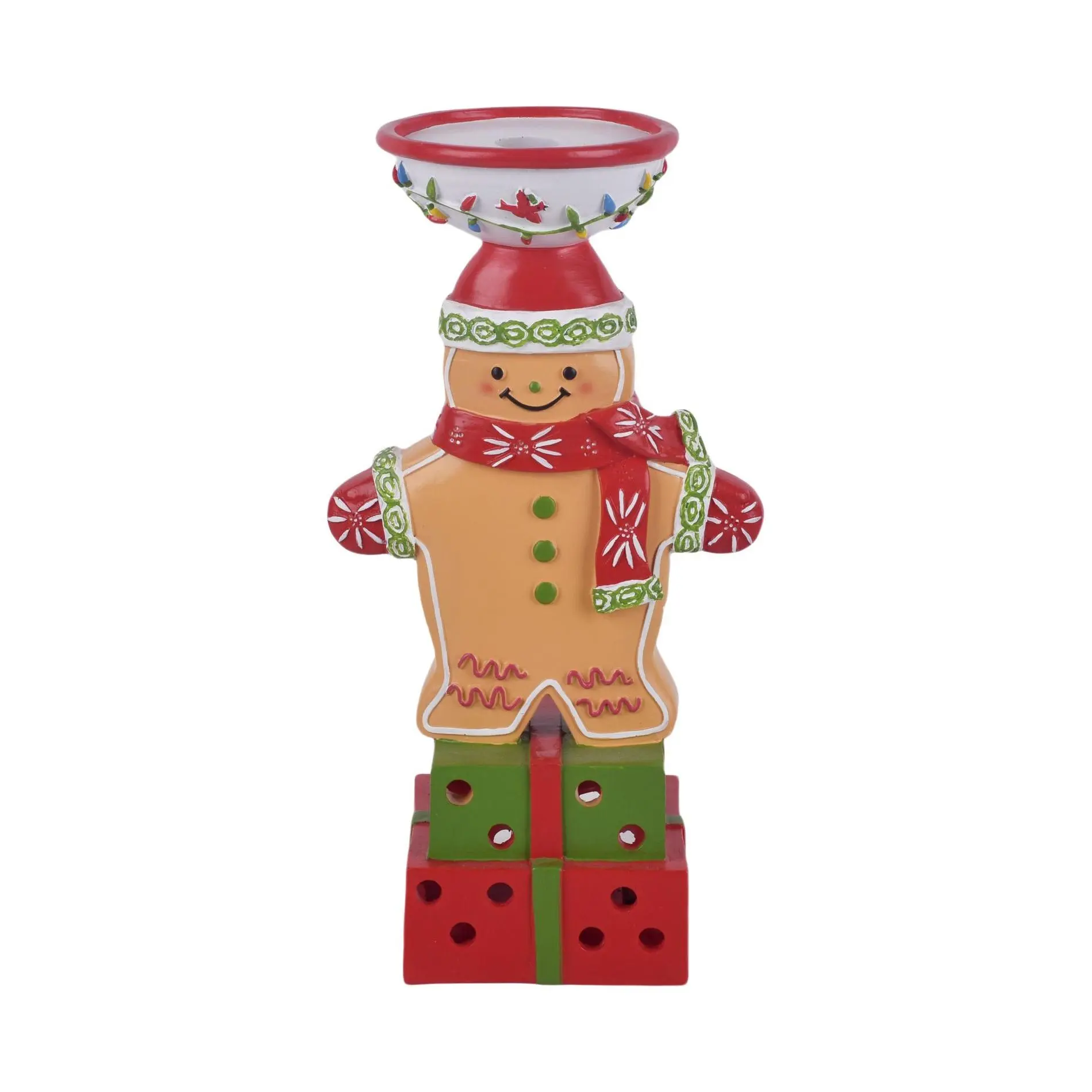 Temp-tations 12" Illuminated Resin Character Candle Holder Temp-tations 12" Illuminated Resin Character Candle Holder