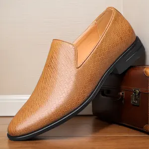 Men's loafers are one foot, all seasons comfortable, black casual business shoes, wear-resistant rubber sole, comfortable style, a must-have for work, classic style, exquisite craftsmanship 8693