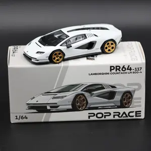 Pop Race Lamborghini Countach LPI 800-4 White PR640117