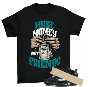 24 Freshwater Black White Teal Griffey Max 1 T Shirt Match Make Money Not Friends Shirt
