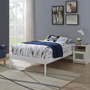 Modway Elsie Twin Bed Frame in White