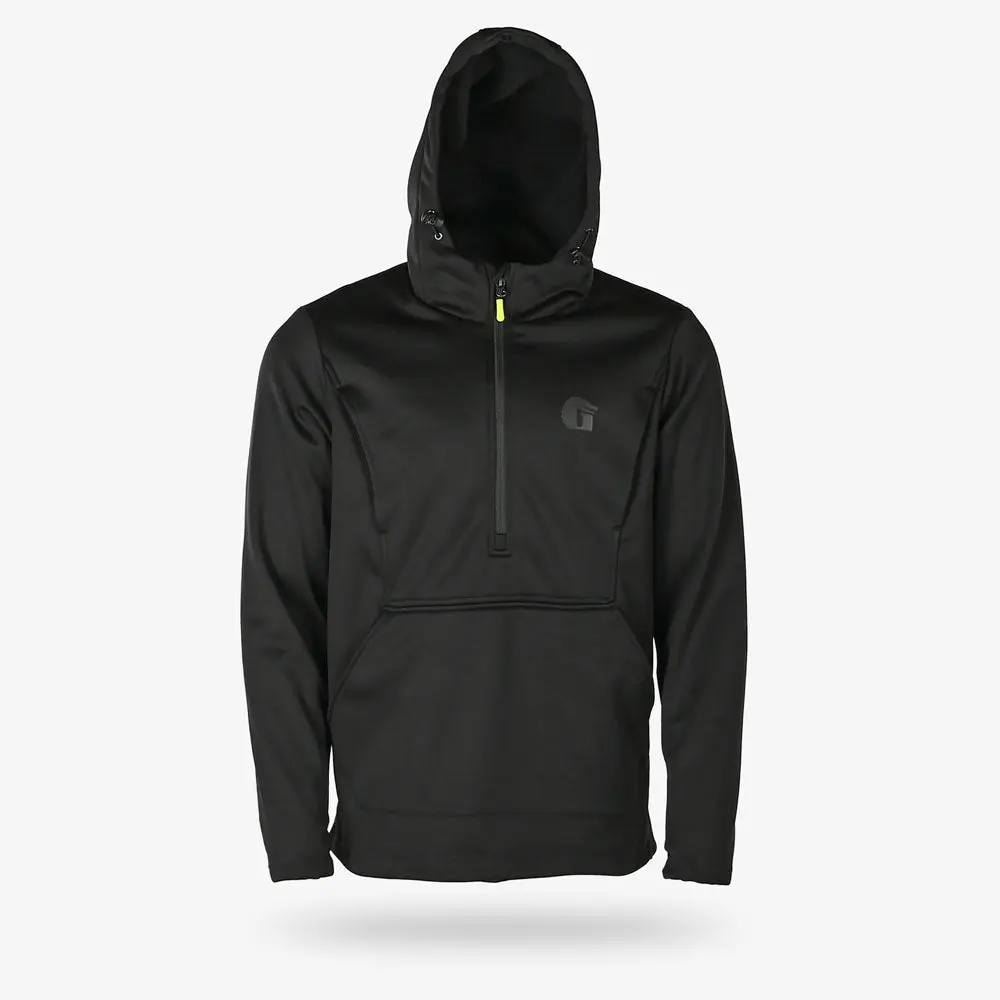 Gator Waders Mens Black Catahoula 1/2 Zip Hoodie