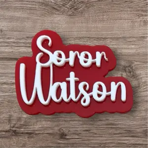 Delta Sigma Theta Sorority Customized Lapel Pin- Enter name in order comments