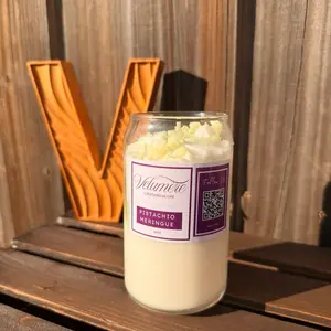 Pistachio Meringue Whipped Candle