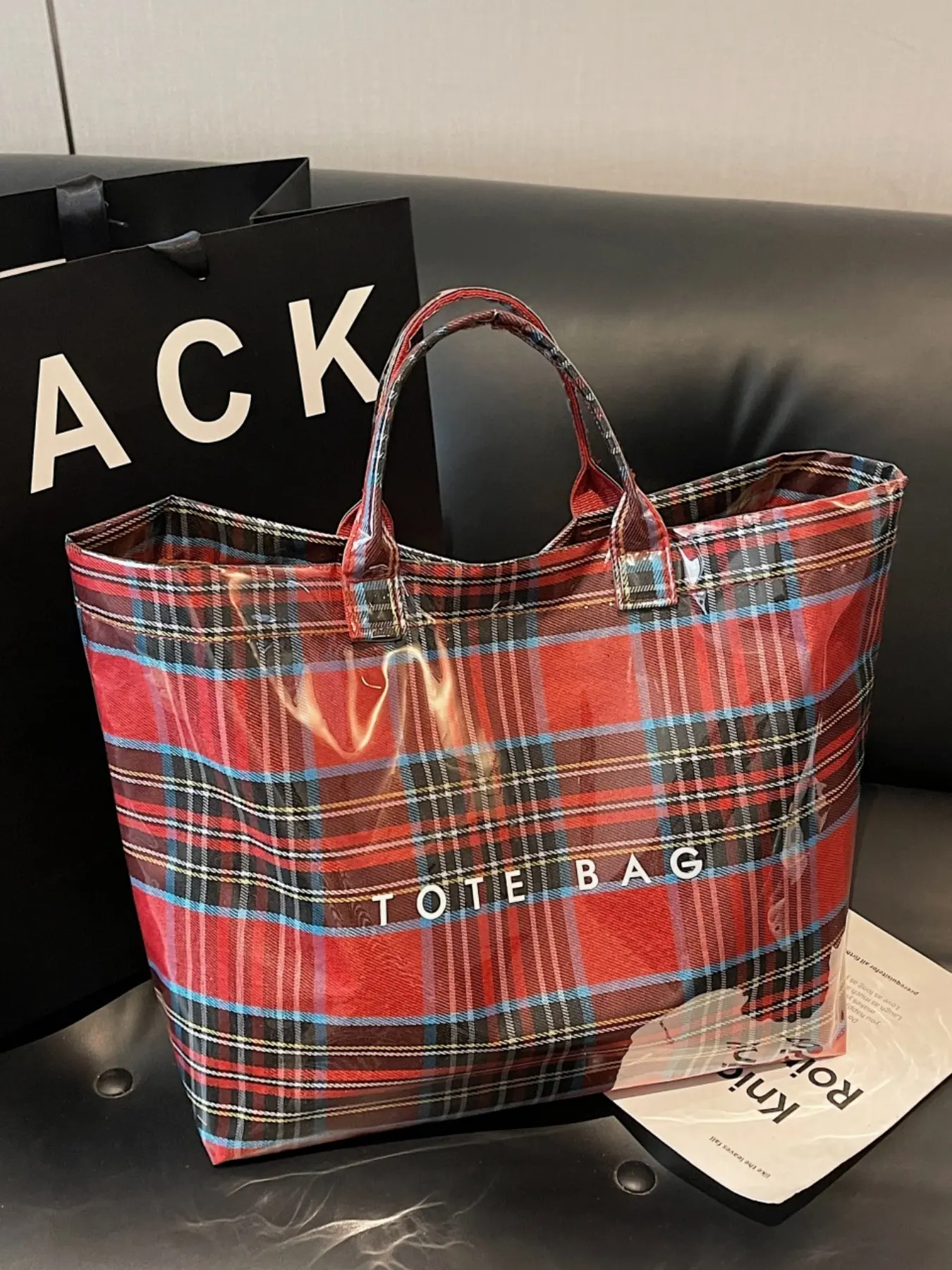 Fashion Versatile Women's Handbag Striped Design Large Capacity Mommy Bag, Stylish Shoulder Tote Purse for Daily Use