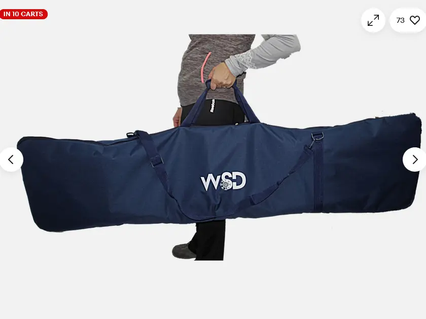 Snowboard bag padded snowboard travel bag blue 2026 model New 160cm