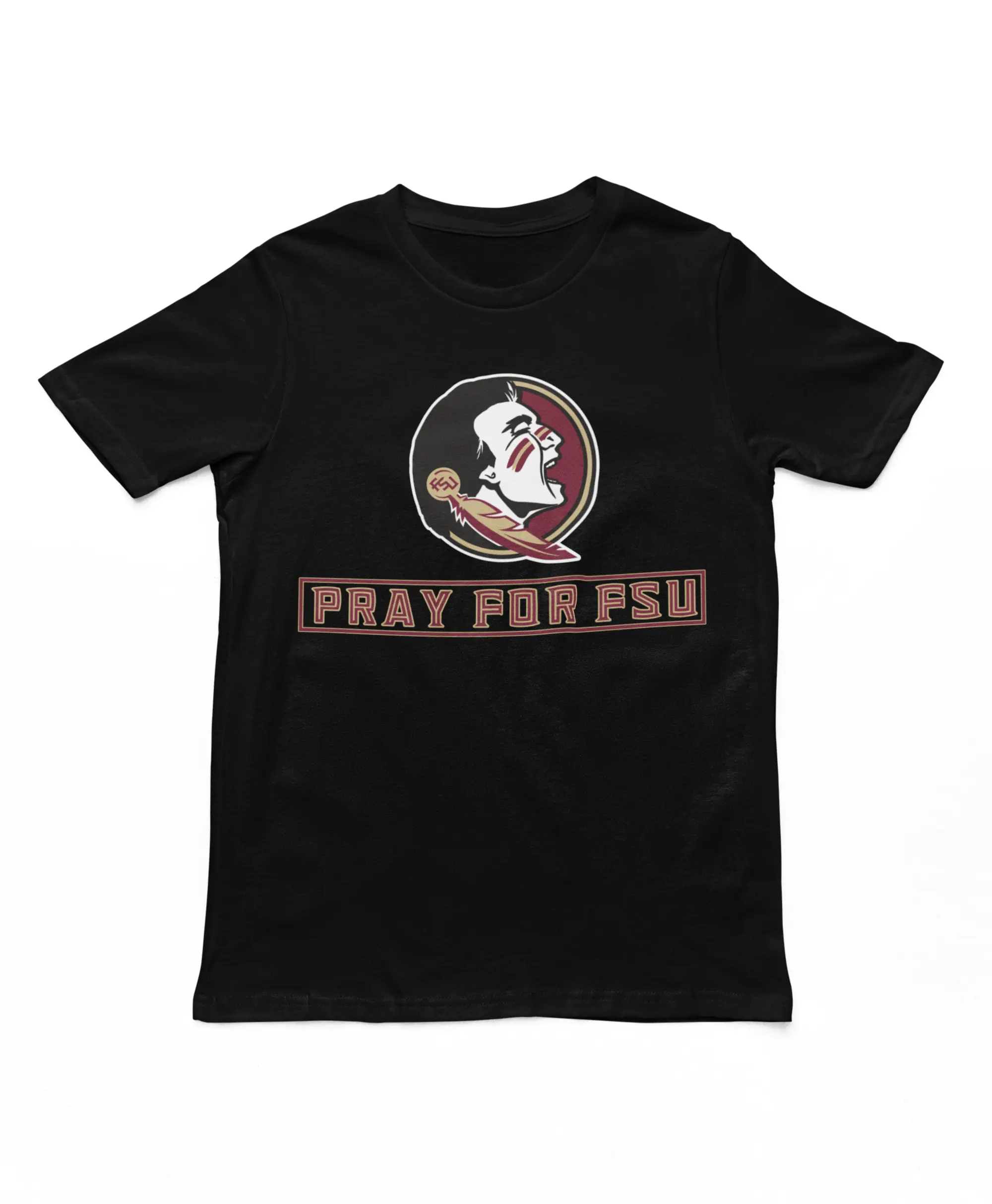 Praying for Florida State University Shirt, FSU Prayers Graphic Tee, Faith-Based College Apparel for Students & Prayer, Masters Merch 2025 Cotton Tee