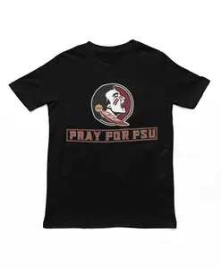 Praying for Florida State University Shirt, FSU Prayers Graphic Tee, Faith-Based College Apparel for Students & Prayer, Masters Merch 2025 Cotton Tee