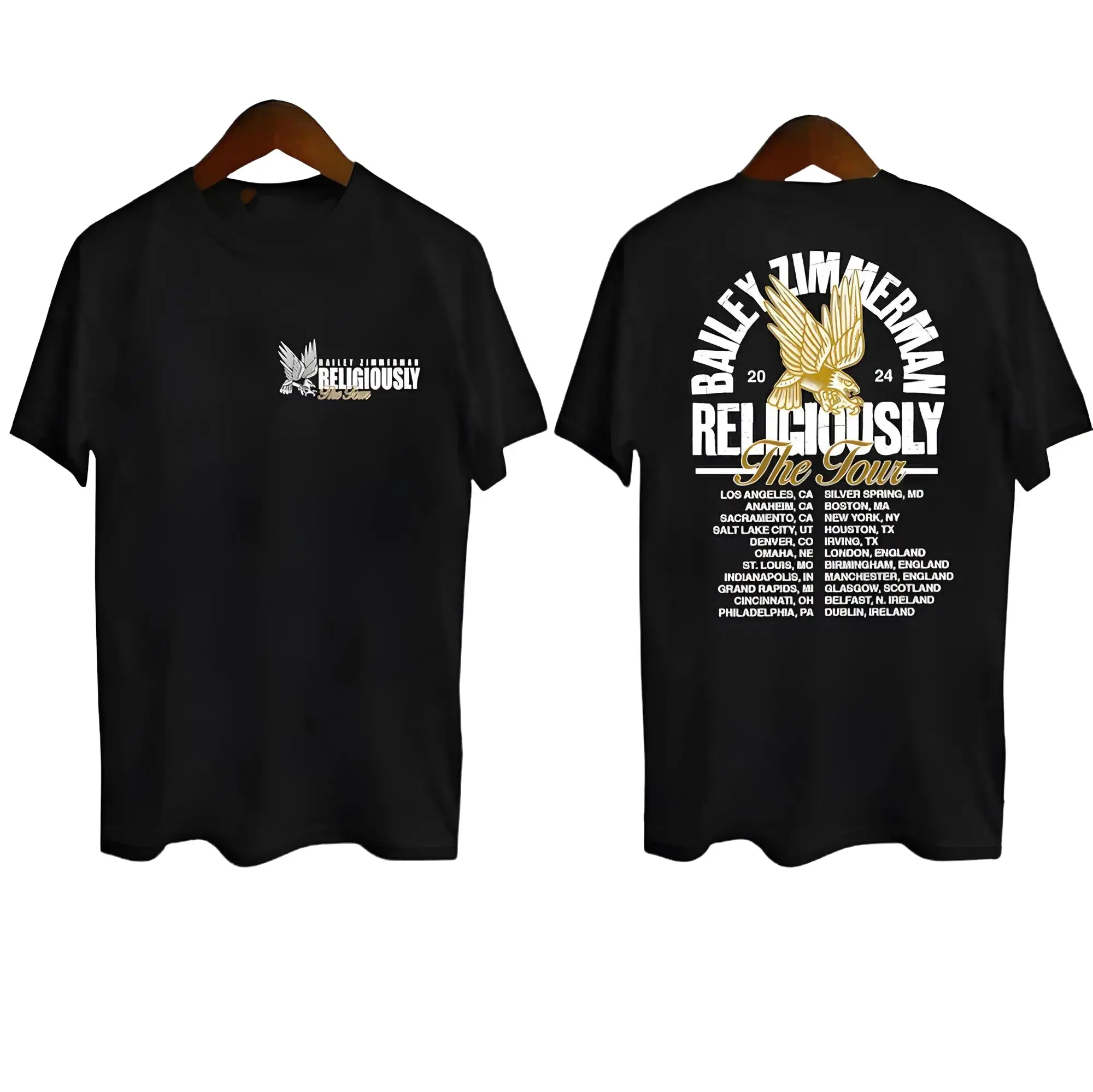 Bailey Zimmerman Tee - Music Tour Collection - Unisex Fan Shirt - Concert Apparel