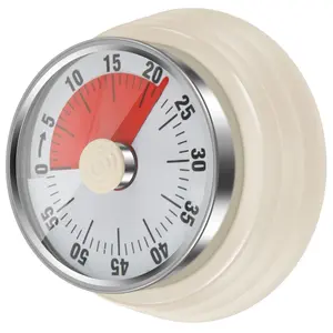 Mechanical Kitchen Timer, 1 Box 60 Minutes Countdown Timer, Electronic Clock with Sound & Magnetic Back, Kitchen Utensils & Gadgets