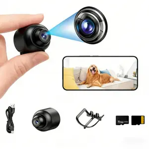 WI-FI camera, high-definition home security camera with infrared night vision, 128MB Memory Card, camera with APP connection, Holiday Gift, Wifi Security Camera