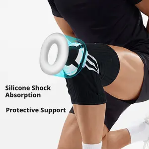A Knee Brace That Can Be Adjusted with a Knob, Featuring Spring Support And Absorption, Designed for Outdoor And Fitness The Knees