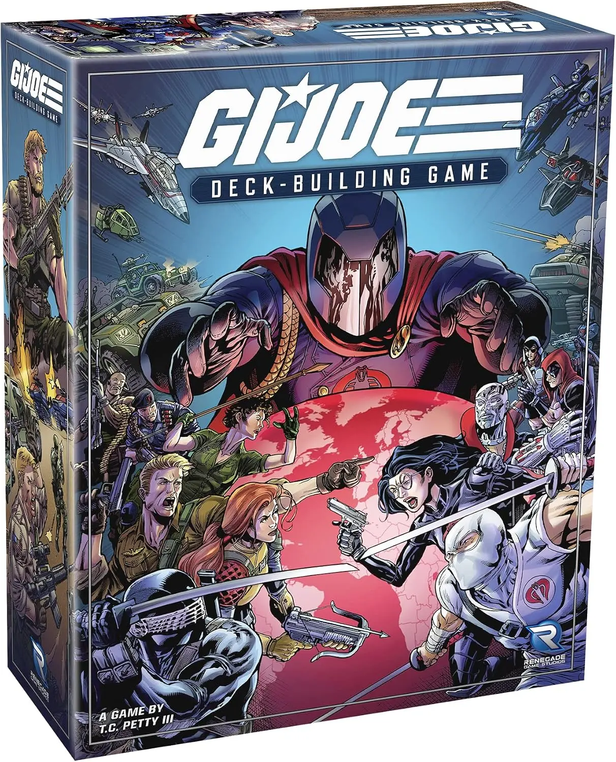 Renegade Game Studios G.I. Joe Deck-Building Game - 1-4 Player Strategy