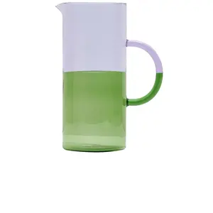 Fazeek Two Tone Pitcher in Lilac & Green