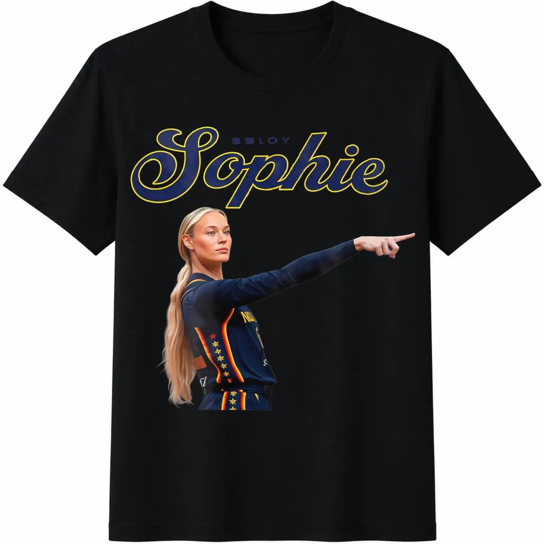 Shirt Spicy Sophie Cunningham 8 Fan Tee, Indiana Basketball Apparel, Retro Athlete Graphic Shirt, Sports Fan Gift for Her