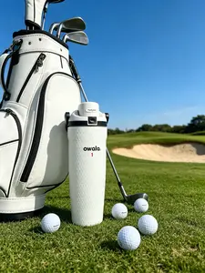 Owala FreeSip 30Oz Golf Stainless Steel Insulated Water Bottle, Leak-Proof & BPA-FREE, Ideal For Sports, Gym, Business Trips, Holiday Edition Water Cup