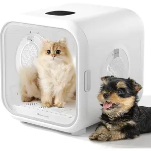 【Black Friday Deal】HomeRunPet Drybo Plus Automatic Pet Dryer Box - Ultra Quiet, Smart Temperature Control, 360° Efficient for Cats and Small Dogs