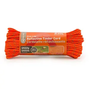 Utility Reflective Tinder Cord, 50 ft