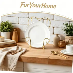Heart Design Metal Mug Rack Countertop Cup Holder Stand Tea Cup Display Holder for Afternoon Tea