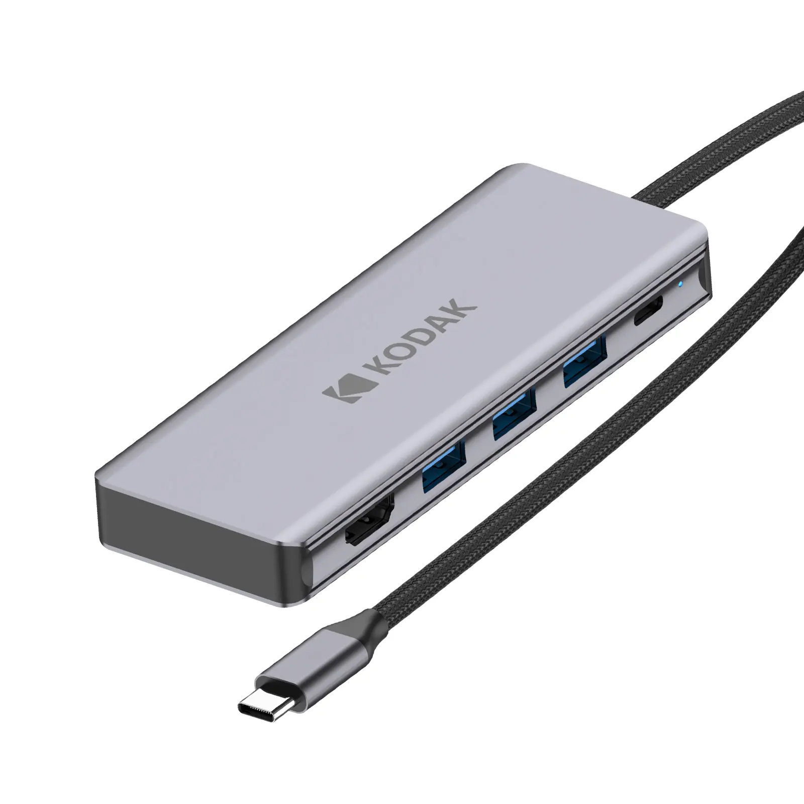 KODAK T344 10-in-1 USB C Hub Docking Station with 100W PD Fast Charging, 4K HDTV, M.2 NVME Expansion | Universal Laptop/Phone/Projector Adapter