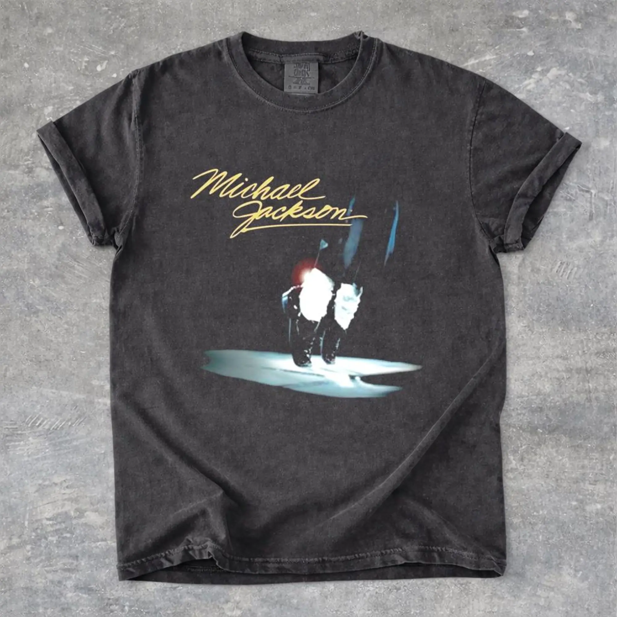 Comfort Colors Michael Jackson Vintage Graphic T-Shirt, Unisex Cotton Tee