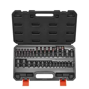 summervibes VEVOR Torx Bit Socket and External Torx Socket Set, 31-Piece T8-T70 and E4-E24, S2 Alloy Steel and Cr-V Steel, 1/4 in, 3/8 in, and 1/2 in Drives, with Adapter and Enhanced Storage Case, for Automotive