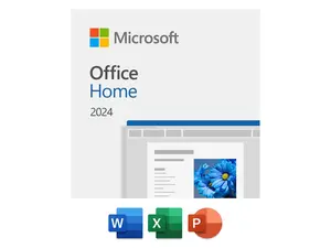 Microsoft Office Home 2024 | One time purchase, 1 Device | Windows 10/11, Mac - Download
