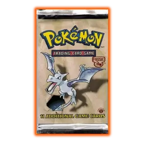 Fossil 1st Edition Booster Pack Box Fresh