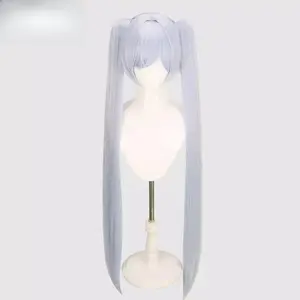 Women's Cinderella Cosplay Costume Wig Glass Princess Dress with Waistband Sleeves Headwear Halloween Woman Cosplay Costumes