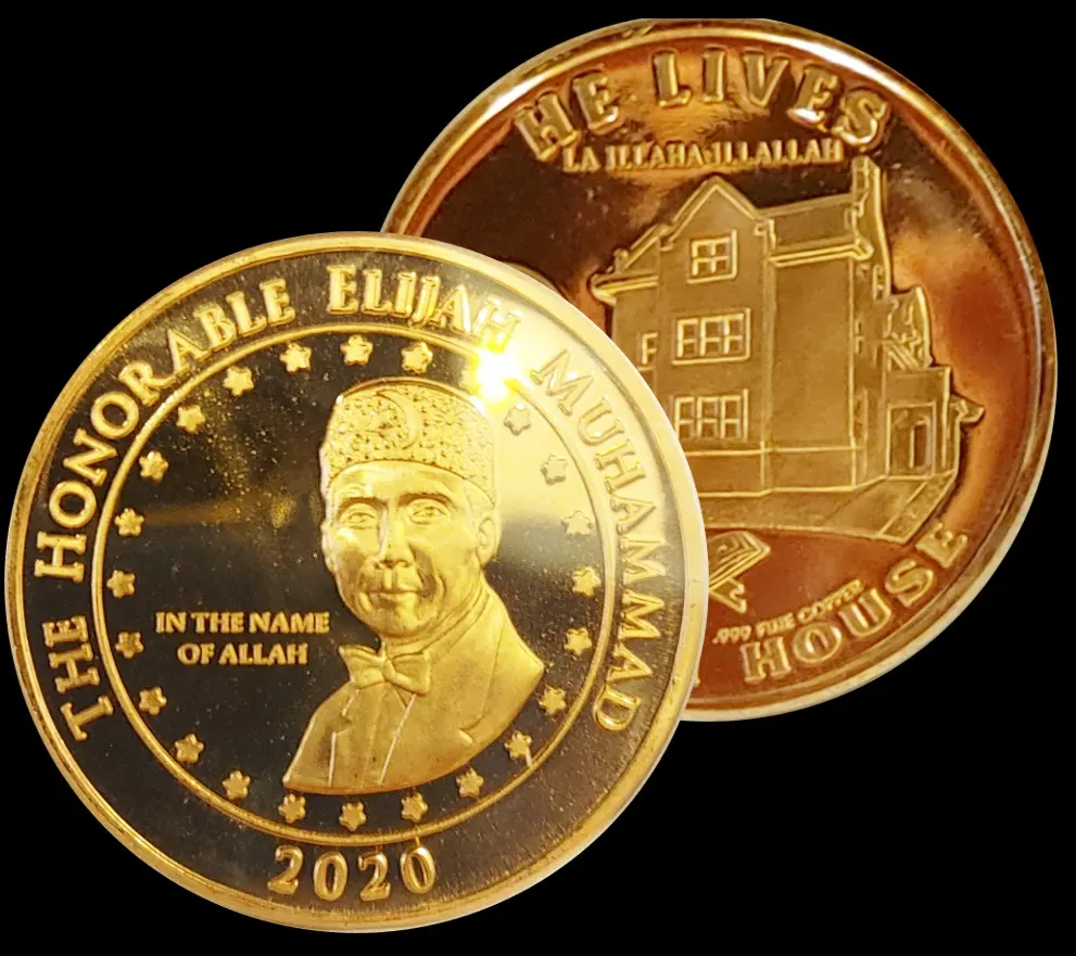 Commemorative Elijah Coin 100% Copper Recycled Metal from The Messengers Home