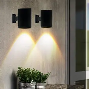 Solar Powered Wall Mounted Light, Solar Lights Outdoor, Outdoor Wall Spotlight, Solar Spotlights, Smart Light Sensor Wall Light, Waterproof Wall Lamp for Courtyard, Street, Landscape, Garden