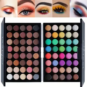 POPFEEL 40-Color Eyeshadow Palette - Eyeshadow and Highlighter Makeup