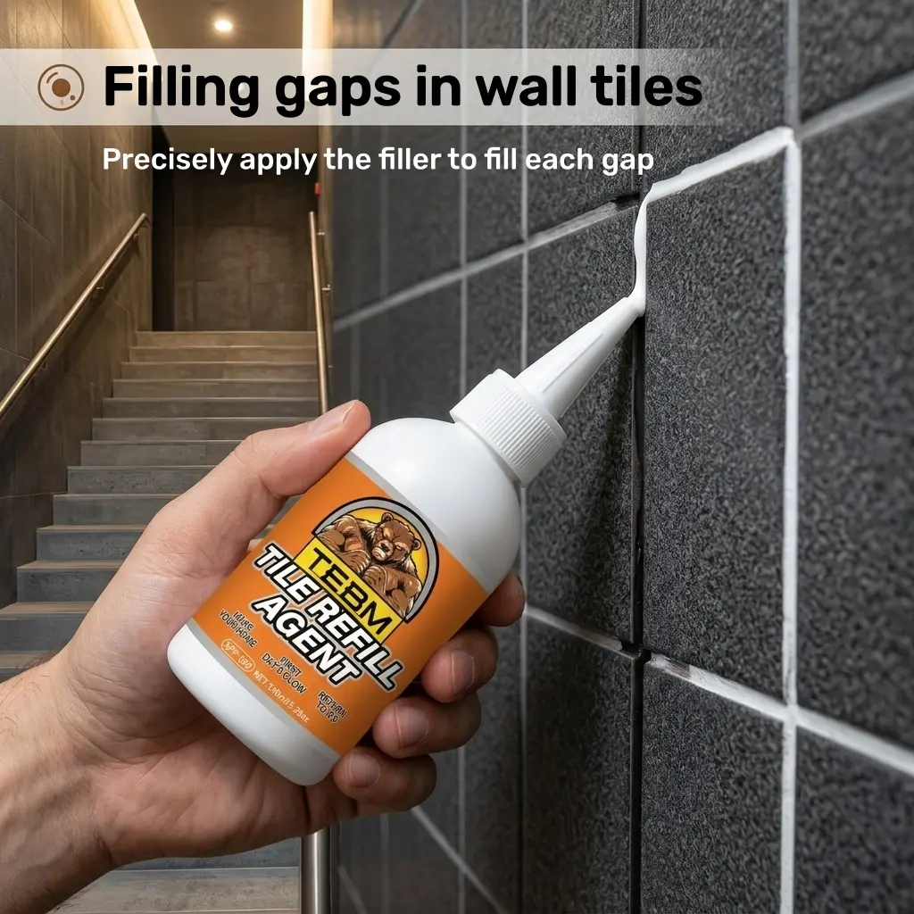 Ceramic Tile Grouting, Kitchen Countertop Sealant, Washbasin Tile Grout, Bathroom, Living Room, Toilet, Floor Tile, Wood Floor Adhesive Sealant