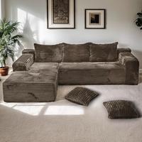 Khaki-Left Chaise