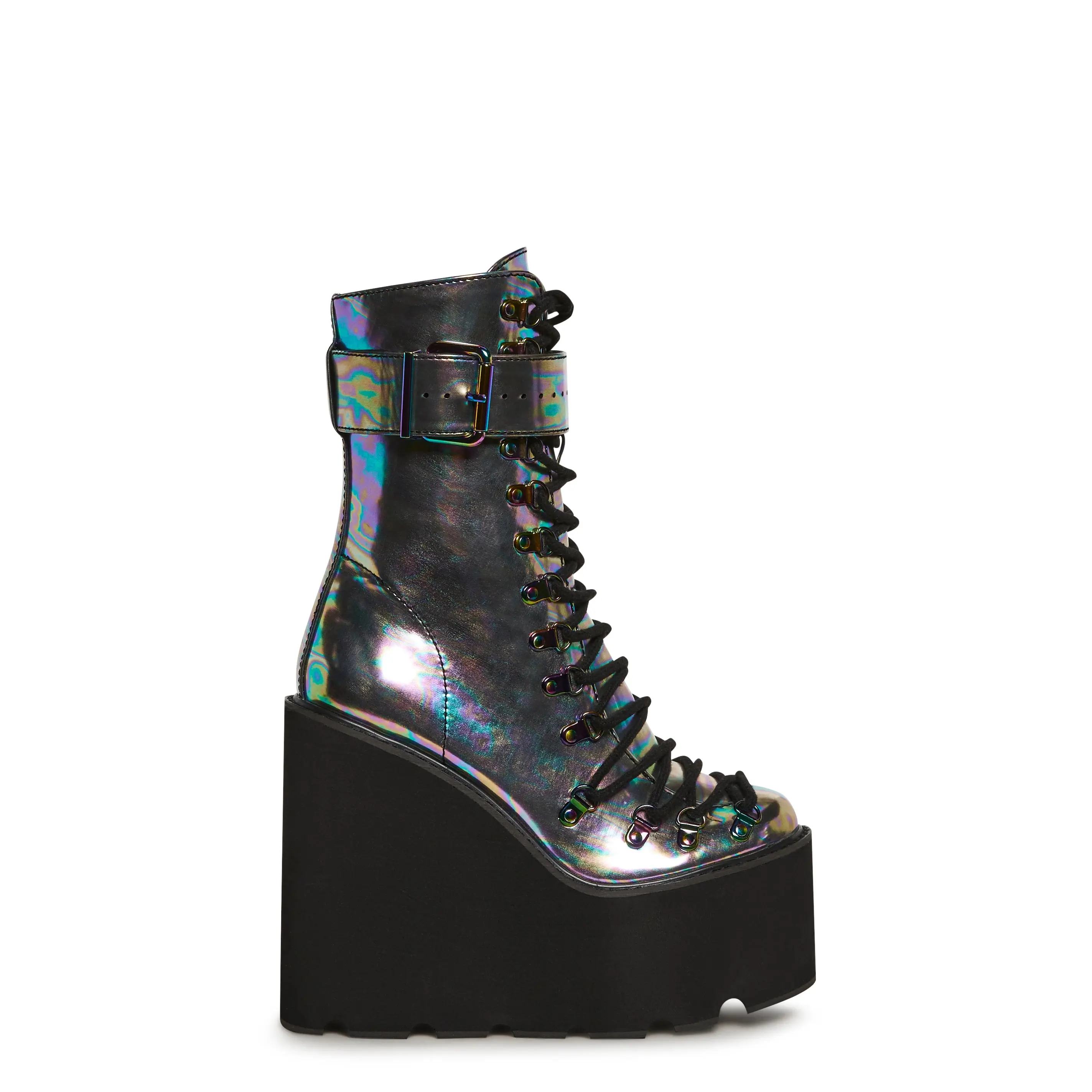 Traitor Boots Oil Slick Super Platform