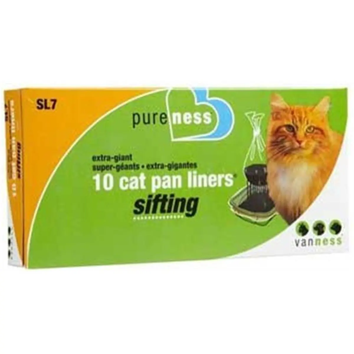 212 MAIN Eco-Friendly Xtra Giant Sifting Litter Tray Liners, 10-Pack/10-Count Removable Liners, 100% Recycled Plastic, 3-Ply No Tear Tech, Fits Large Pans Up to 22x18-in