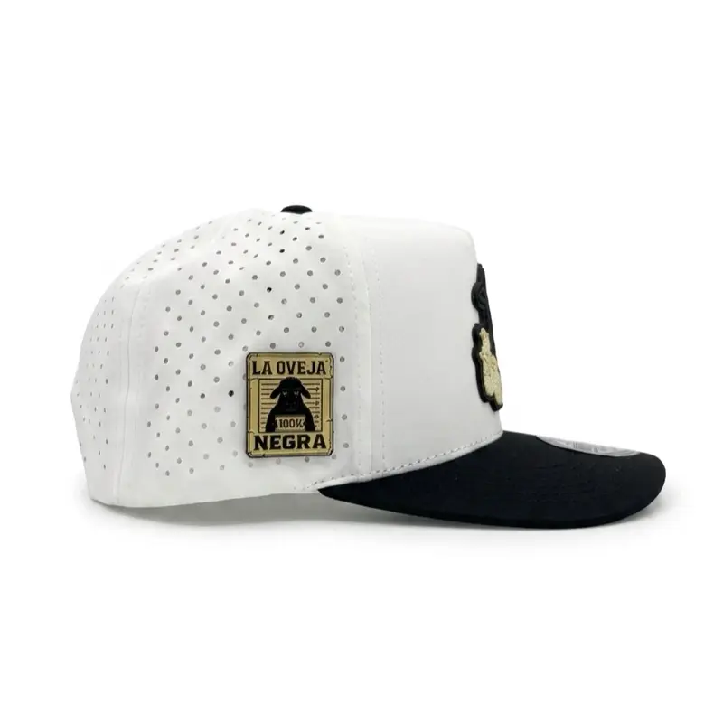 Unisex Premium Cotton 5-Panel Snapback Hat - 1 Size, Unisex Fit, Suede Brim, Raised Durable PVC Patch, Bold PVC Front, Metallic Pin, Structured Street Fit, Shared Style Hustle Streetwear Accessory for Confidence, One Size