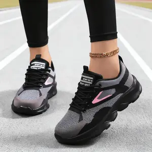 Sosenfer 2026 Women's Walking Shoes Mesh Breathable Running Shoes Lightweight Tennis Shoes Comfort Fashion Sneaker.DH 5031