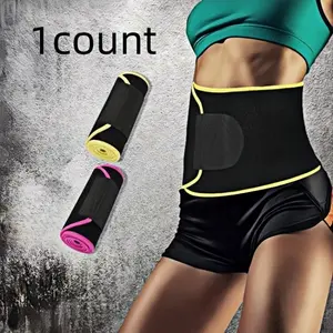 Professional Waist Trainer, 1 Count Warm Fitness Belt, Breathable Waist Protector, Sports & Outdoor Accessories for Women, Waist Trimmer Cincher