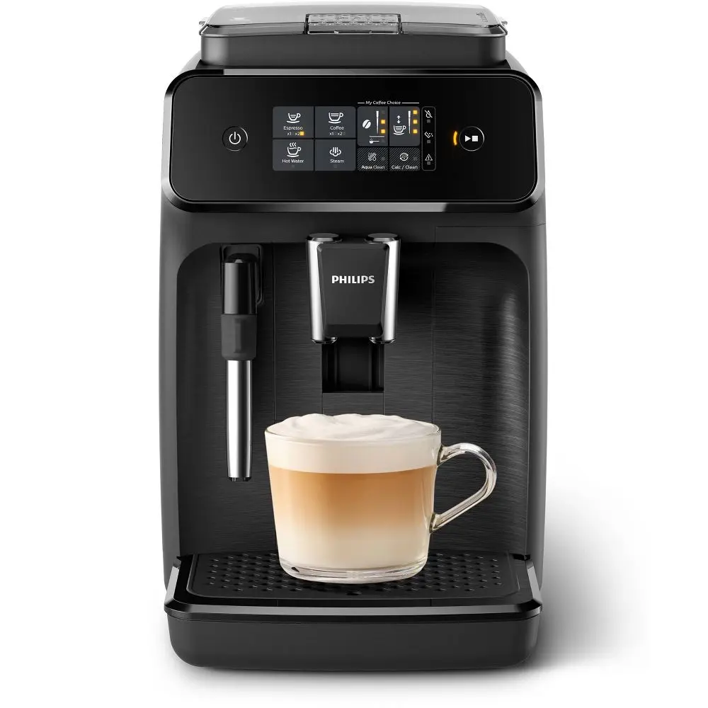 Philips 60.9 Ounces Coffee Machine Black 1200 Fully Espresso Milk Frother
