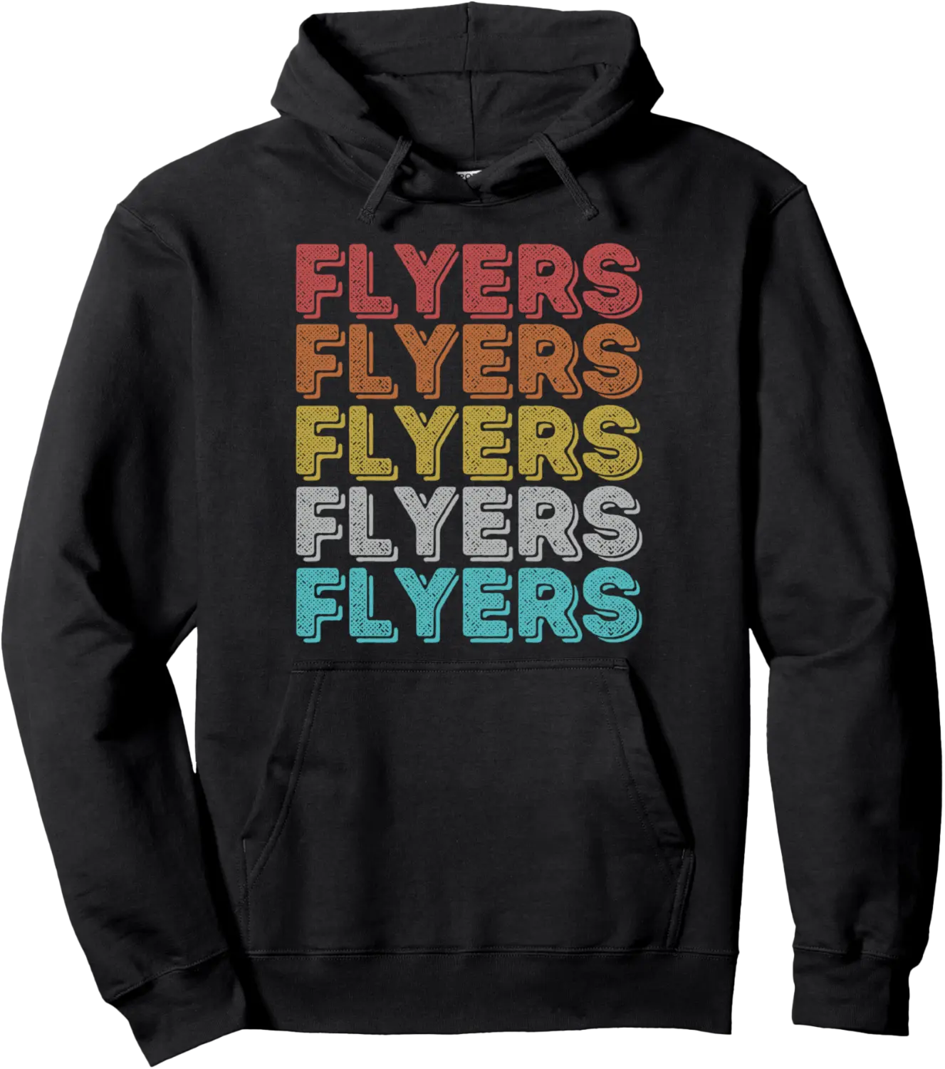 Vintage Retro Flyers Pullover Hoodie - Terrancecar Shop 37B09QVXWZWN