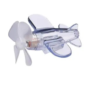 Wind-Powered LED Propeller Mini Plane Light, Colorful Car & Bike Accessories, Unique Christmas & Valentine's Day Gift Idea