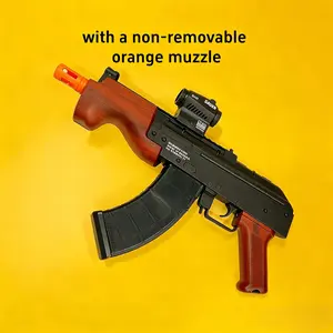 Electric Automatic Game Toy Launcher,with a non-removable orange muzzle