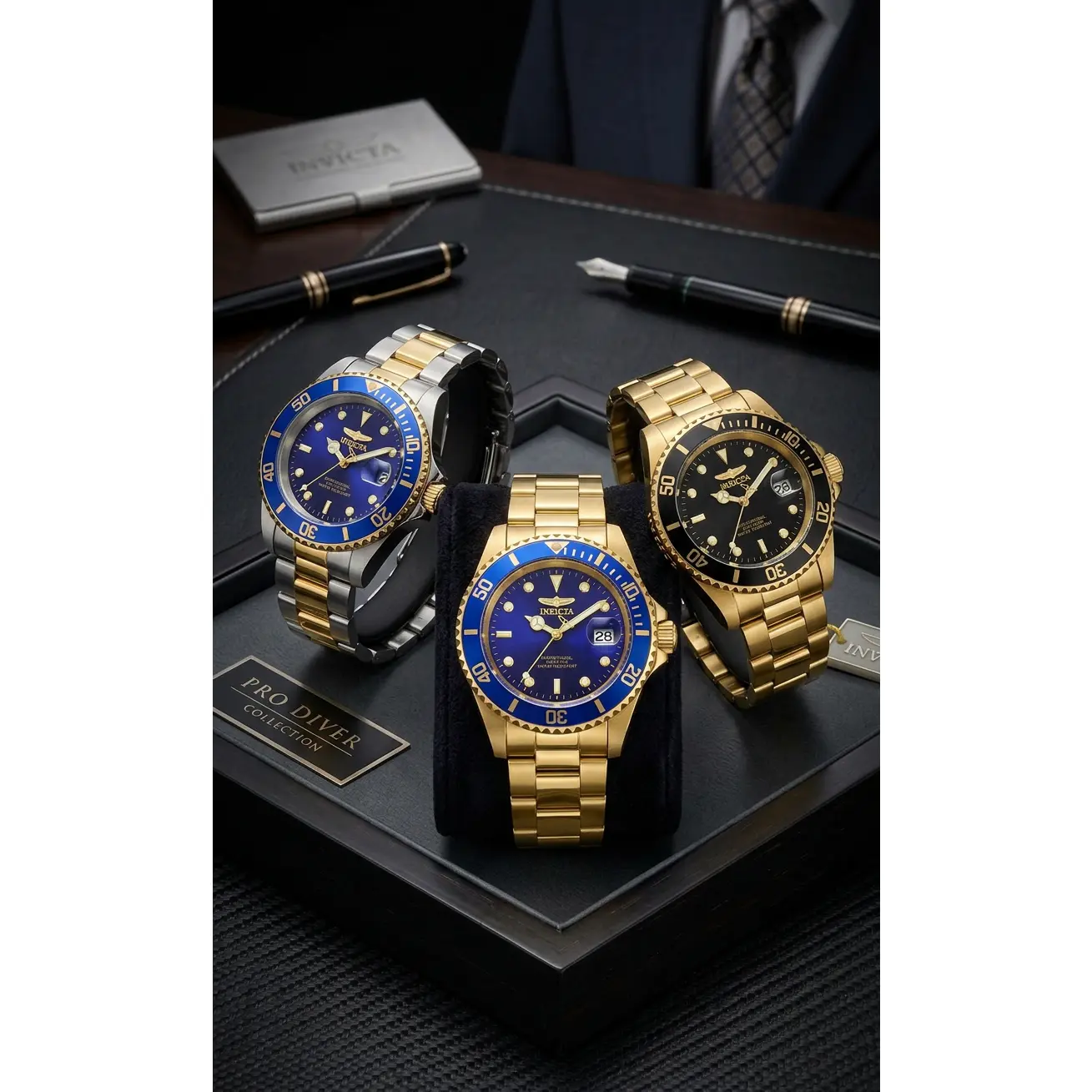 Invicta Men's 40mm Pro Diver Quartz Bracelet Watch