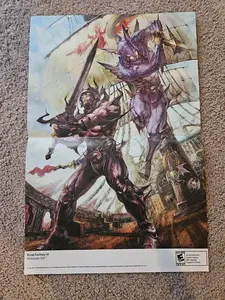 Final Fantasy IV/Zack and Wiki 15.5''x11.5'' Double Sided Poster