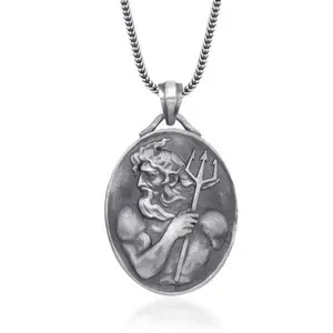 Poseidon and Trident Necklace